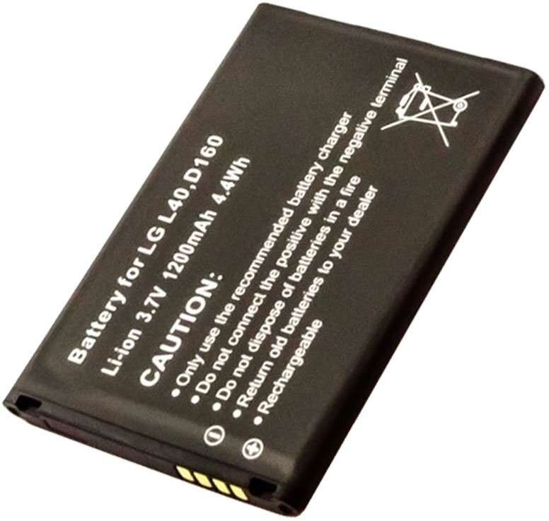 AccuCell Batería adecuada para batería LG L40, batería D160