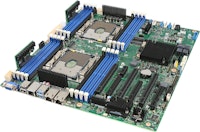 Intel S2600STBR placa base para servidor y estación de trabajo Intel® C624