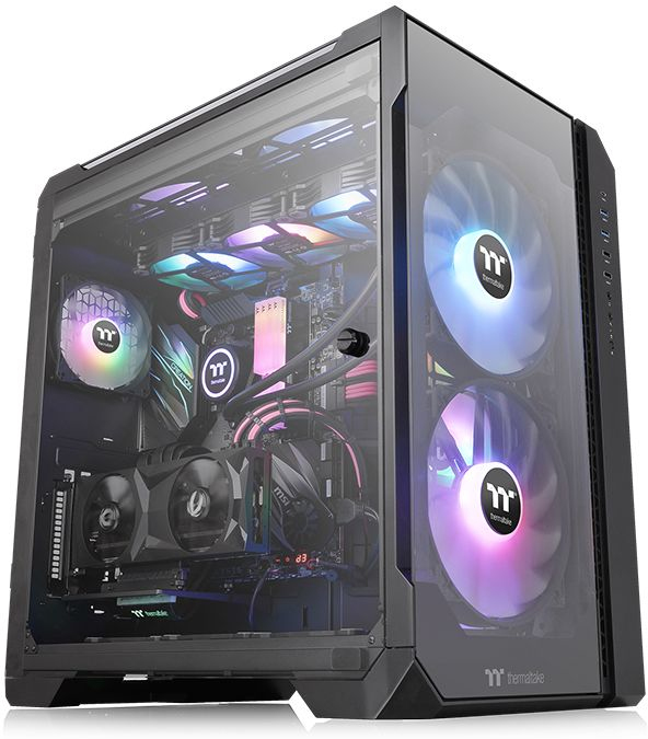 Thermaltake Thermaltake View 51 TG ARGB Midi Tower Negro