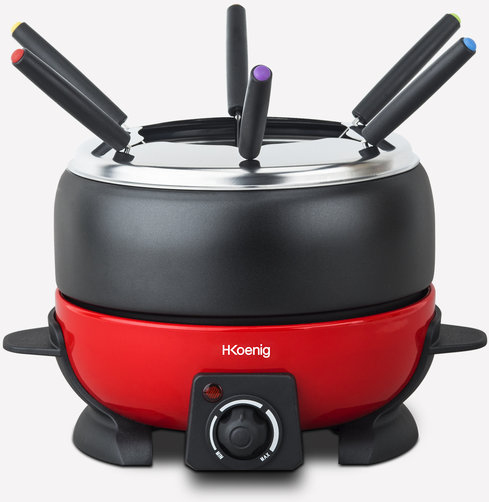 H.Koenig ALP1800 fondue, gourmet y wok 6 personas(s) 2 L