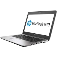 Portátil Reacondicionado EliteBook 820 G3, Intel Core i7-6600U, 8GB RAM, 256GB SSD, 12.5 pulgadas pulgadasLED, WLAN, Bluetooth, WebCam, Grado A