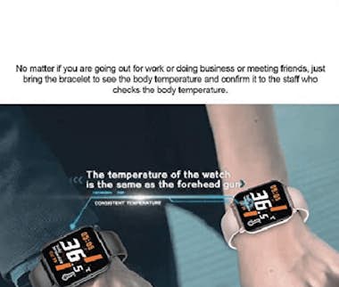 Klack Smartwatch reloj inteligente F25 rosa