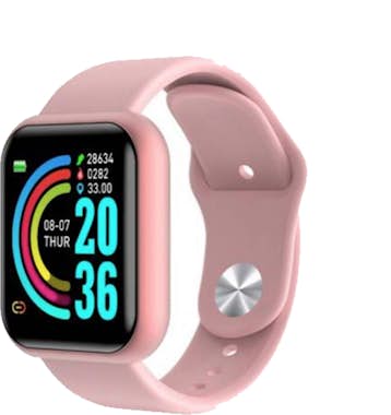 Klack Smartwatch Reloj inteligente l8 rosa mujer hombre watch deporte