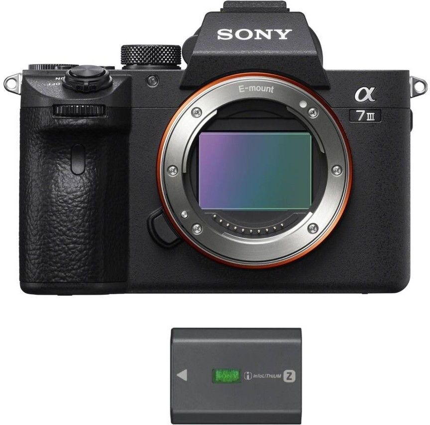 Sony Alpha 7 III Cuerpo + NP-FZ100