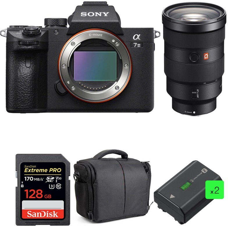 Sony Alpha 7 III + FE 24-70 mm f/2.8 GM + SanDisk 128GB