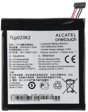 Alcatel Bateria Idol 3 4.7 (OT 6039H/ OT 6039Y/ OT 6039K)