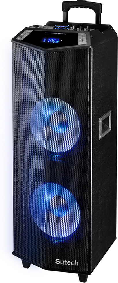 SYTECH Altavoz Profesional Serie Prism, Bluetooth, 200W /