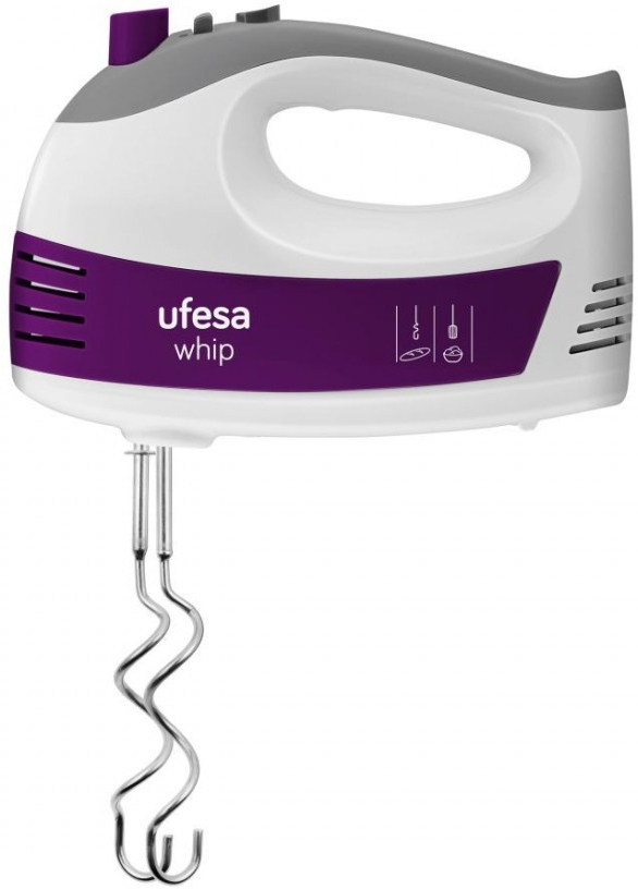 Ufesa BV4655 Batidora de varillas 400 W Púrpura, Blanco