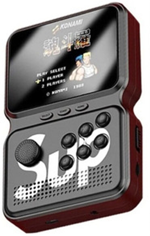 Klack Consola portatil retro 899 juegos negra