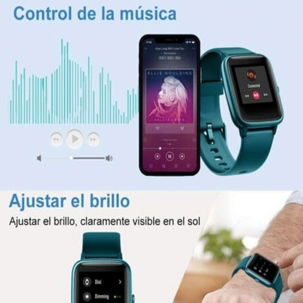 Compra Klack Smartwatch reloj inteligente FT30 blanco Phone House