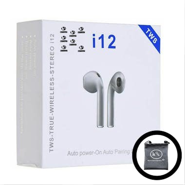 Klack Auriculares Bluetooth Inalambrico I12 mas bolsa ®