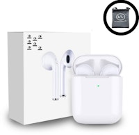 Auriculares Bluetooth Inalambrico 5.0 i200 Blanco mas bolsa ®