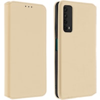 Funda Huawei P Smart 2021 Libro Billetera F. Soporte Oro