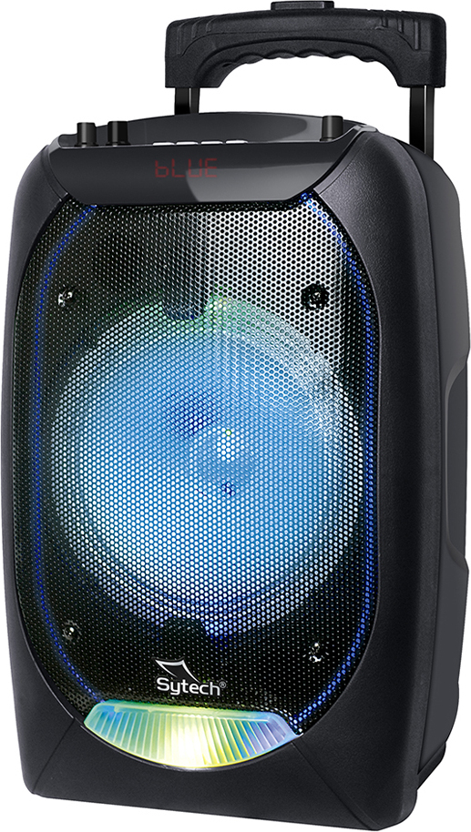 SYTECH Altavoz Inalámbrico Bluetooth V5.0, 75W, Portátil, Pantalla LED, TWS, 1800mAh