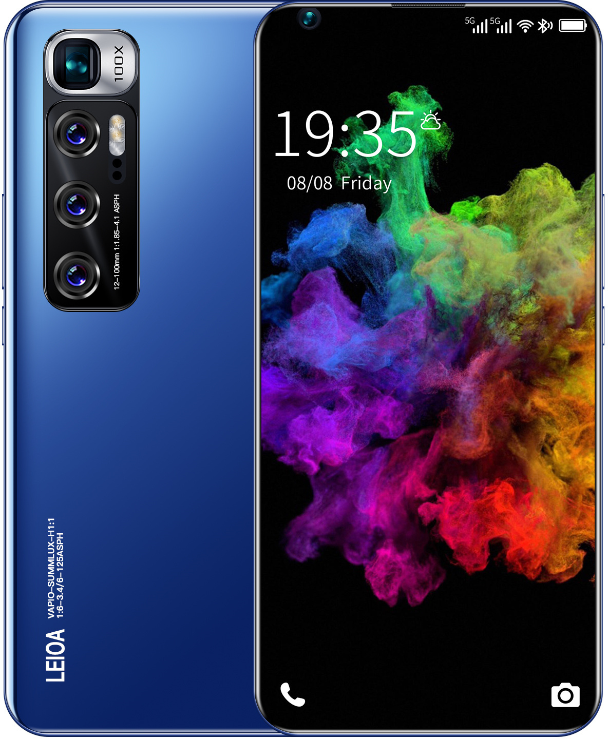 Moon Smartphone M11 7.2 pulgadas 64GB ROM 4GB RAM Azul