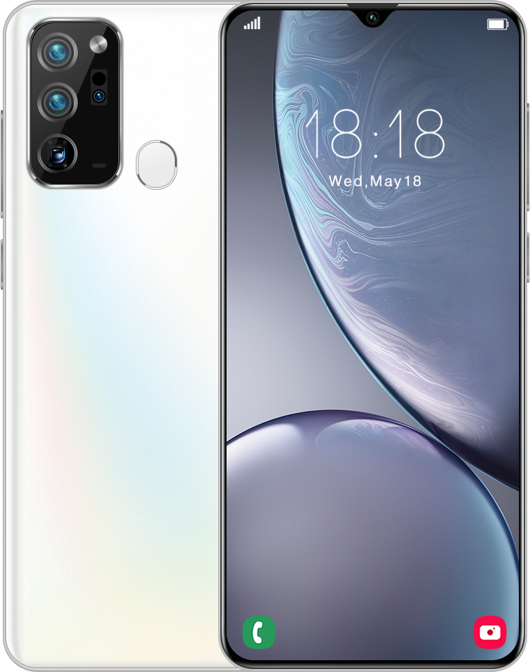 Moon Smartphone Nota20 Ultre 6.6 pulgadas 64GB ROM 4GB