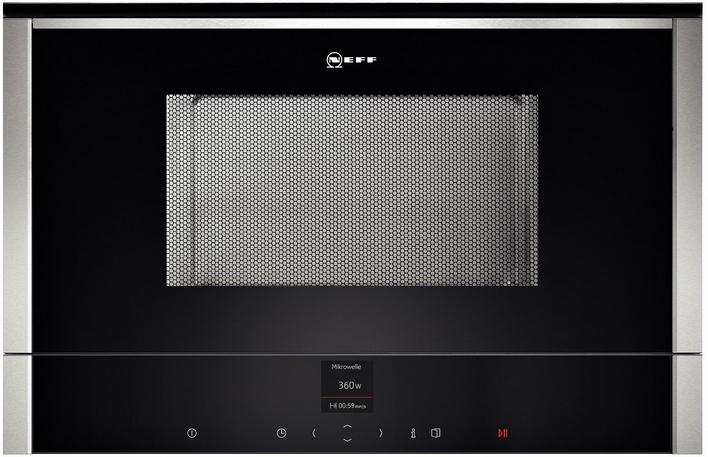 Neff C17WR00N0 microondas Integrado 21 L 900 W Acero inoxidable