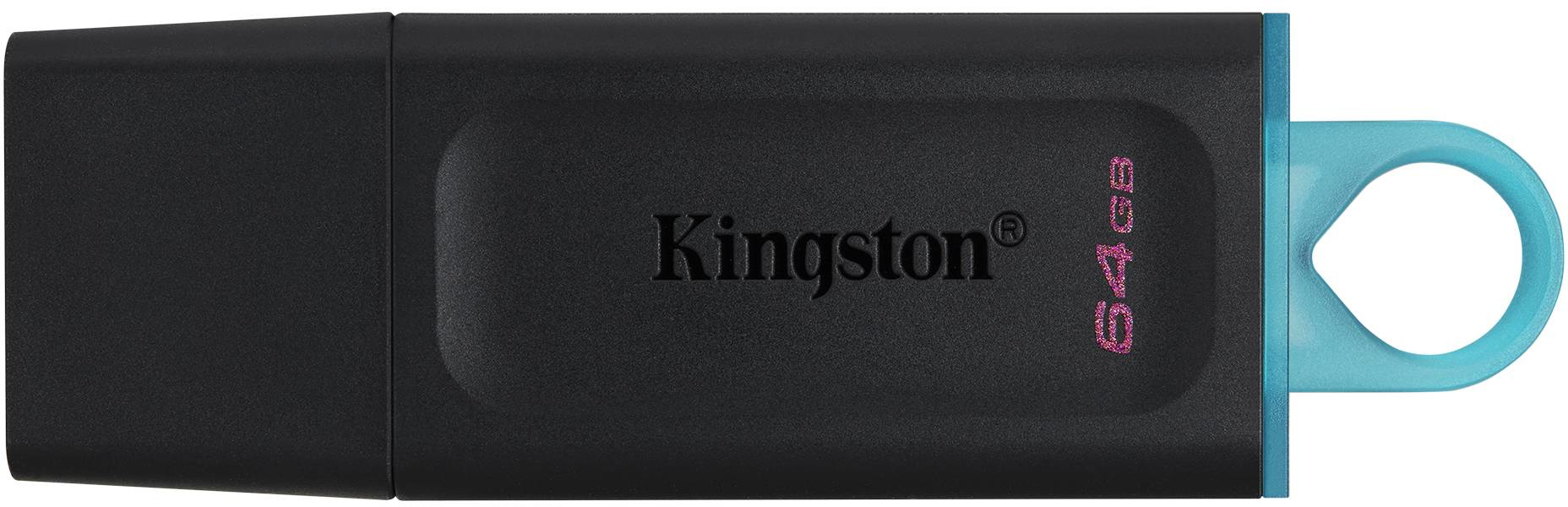 Kingston Technology DataTraveler Exodia unidad flash USB 64 GB USB tipo A 3.2 Gen 1 (3.1 Gen 1) Negro