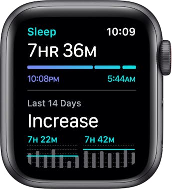 Apple Apple Watch SE 40 mm OLED 4G Gris GPS (satélite)