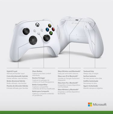 Microsoft Microsoft Xbox Wireless Controller White Blanco Bl