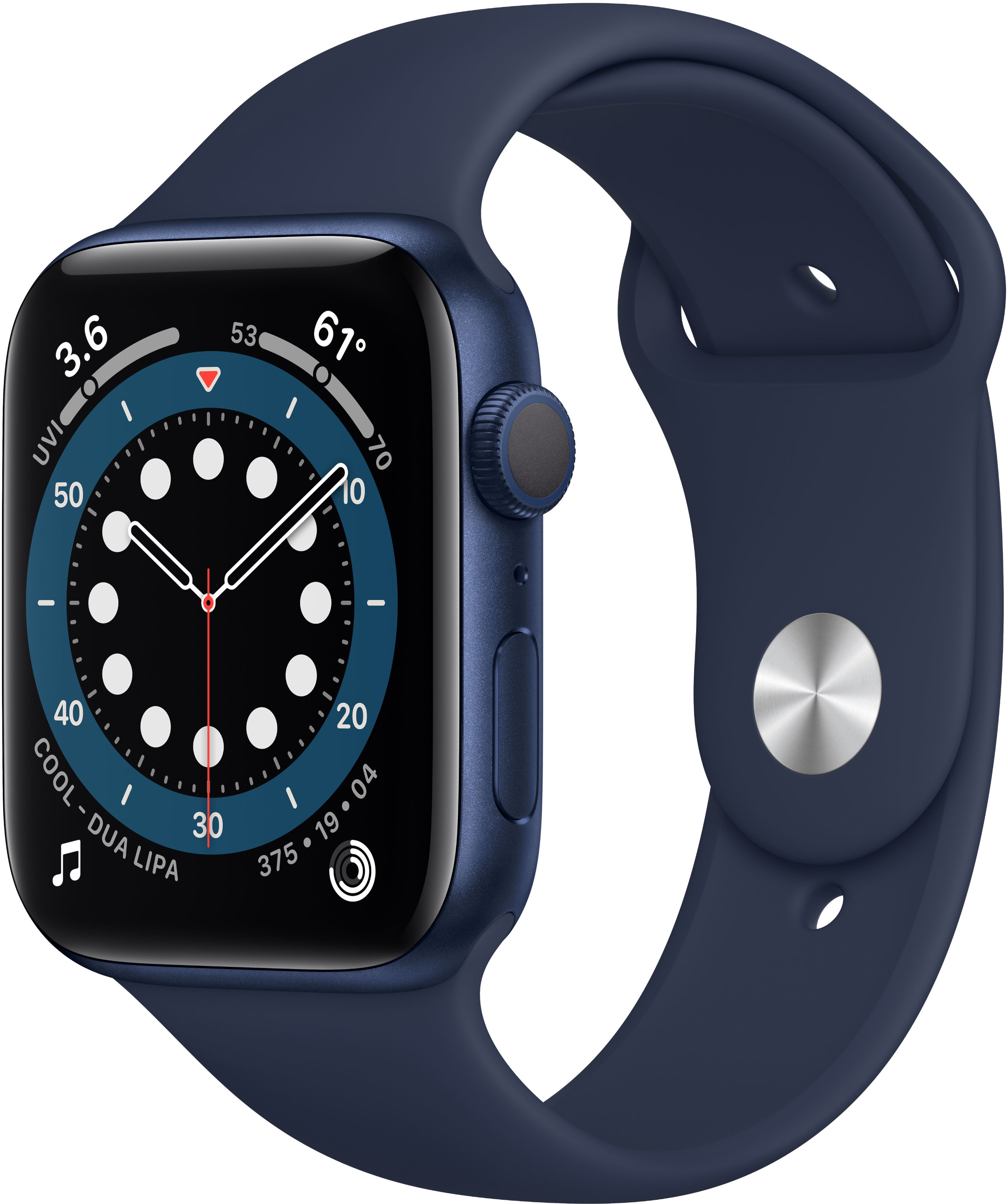 Apple Apple Watch Series 6 44 mm OLED Azul GPS (satélite
