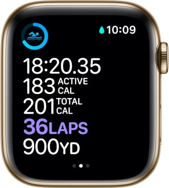 Apple Apple Watch Series 6 44 mm OLED 4G Oro GPS (satéli