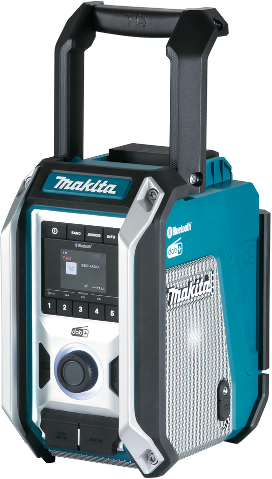 Makita Makita DMR114 radio Lugar de trabajo Negro, Azul