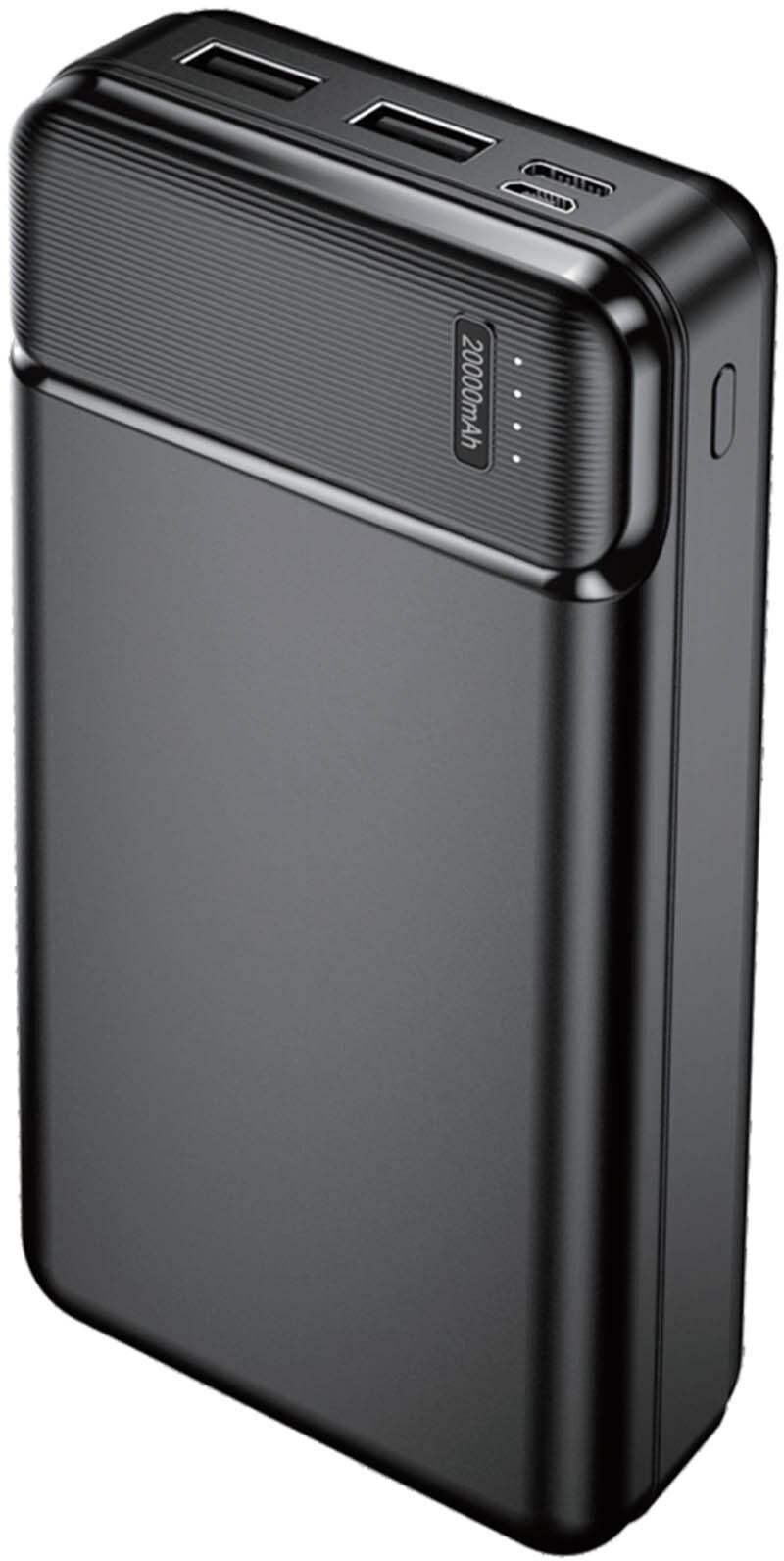 Maxlife Power Bank 20000mAh Salida USB 2.4A Compacto y lig