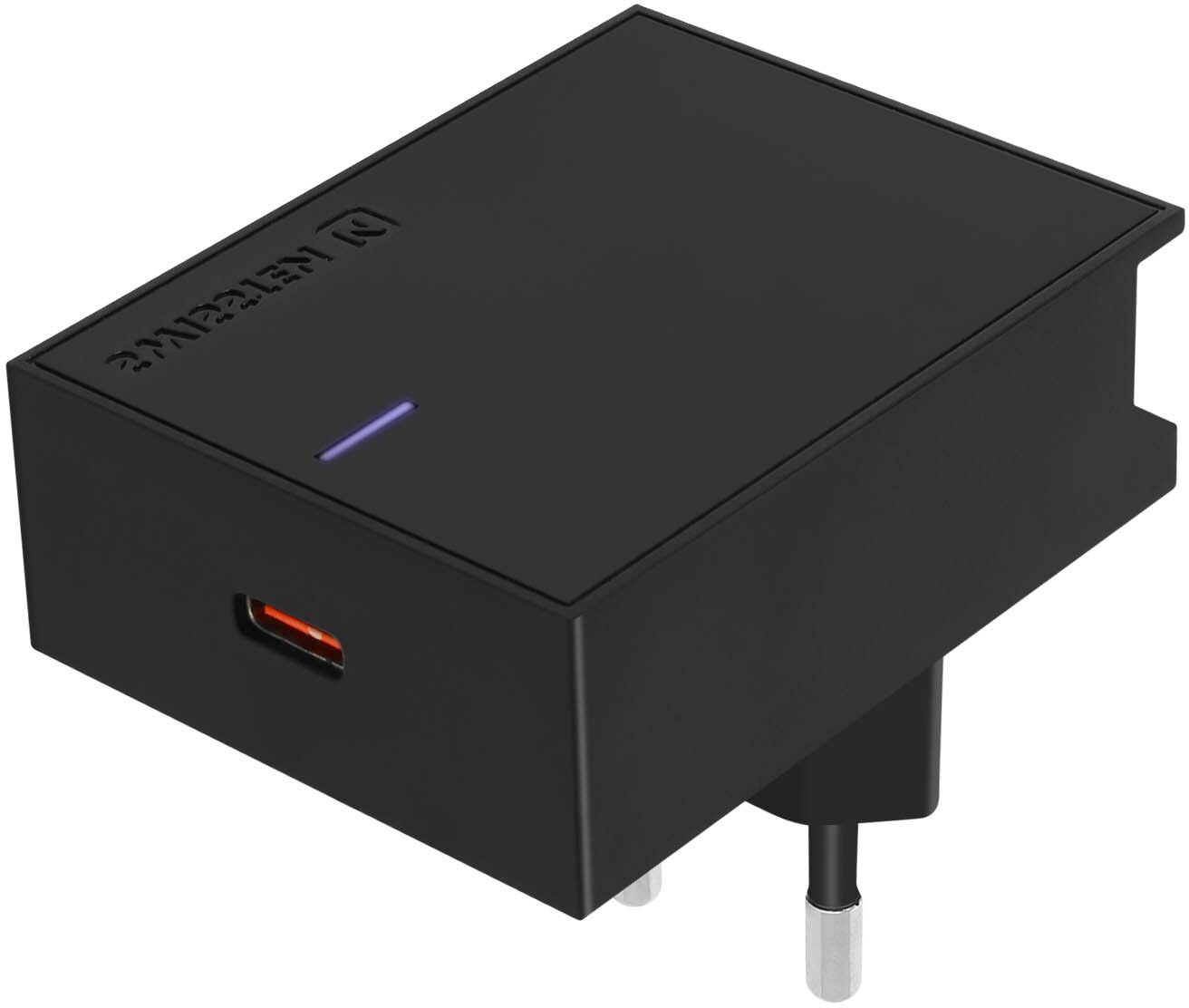 Swissten Cargador USB-C Power Delivery 18W Carga rápida - Negro
