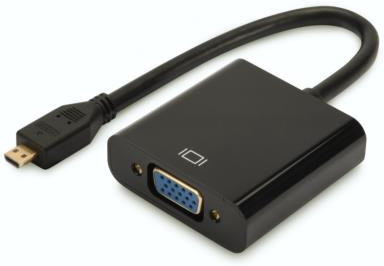 Digitus Digitus DA-70460 adaptador de cable de vídeo Negro