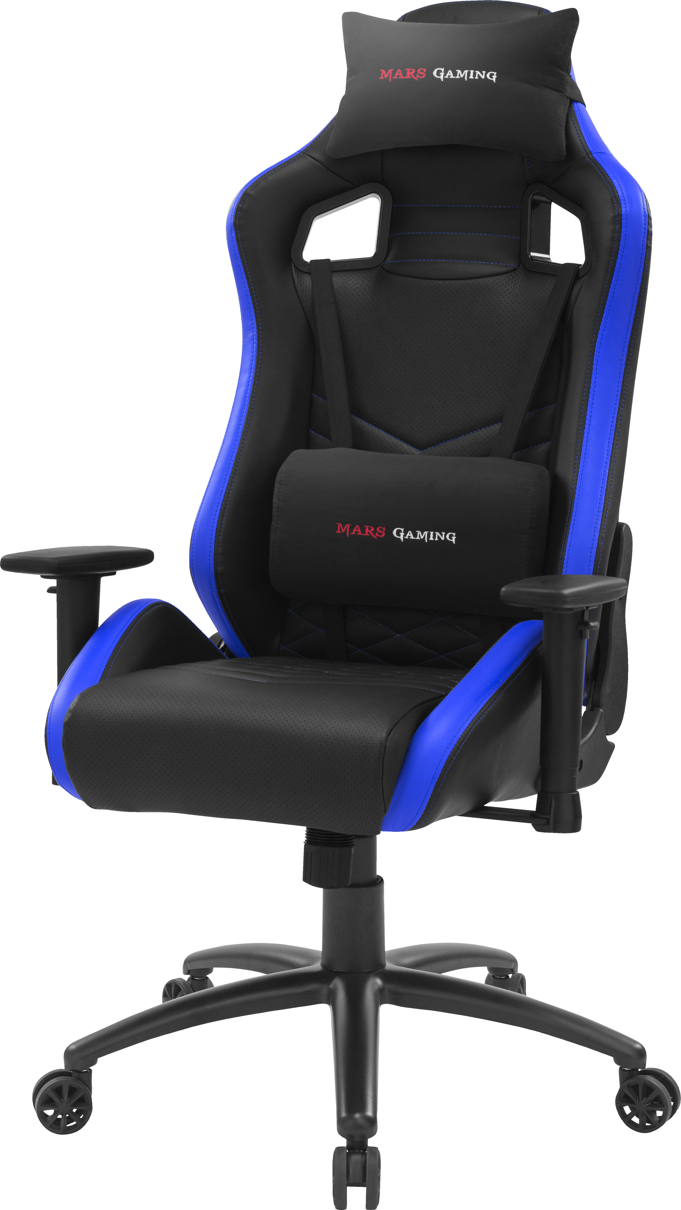 Mars Gaming MGCXNEO Silla para videojuegos universal Asiento acolchado Negro, Azul