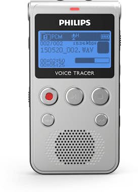 Philips Philips Voice Tracer DVT1300 Memoria interna Negro