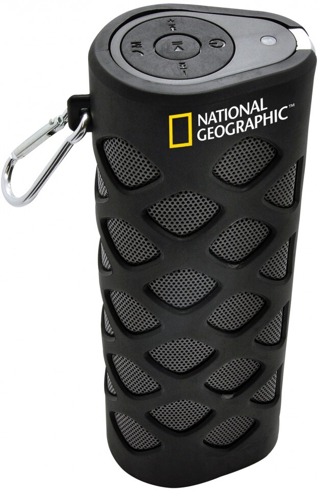 National Geographic Altavoz Bluetooth + Soporte Bici + PowerBank