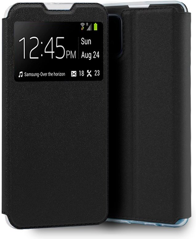 Cool Funda COOL Flip Cover para Oppo A73 5G Liso Negro