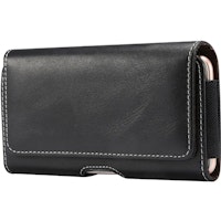 Funda Para Sugar C9 Td-Lte Dual Horizontal De Piel Con Pasador De Cinturon Nuevo Diseno