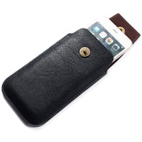 Funda Para Sugar C11 Piel Estuche Cinturon Vertical Con Cierre Magnetico