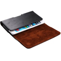 Funda Cinturon Para Karbonn K9 Smart Plus (2018) Con Clip Horizontal De Piel Autentica