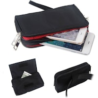 Funda Para Karbonn Titanium Jumbo Cinturon Horizontal Multiusos Nylon