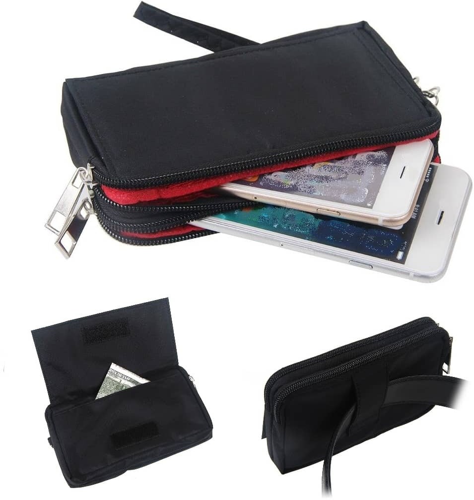 DFVmobile Funda para vivo Y22 Cinturon Horizontal Multiusos