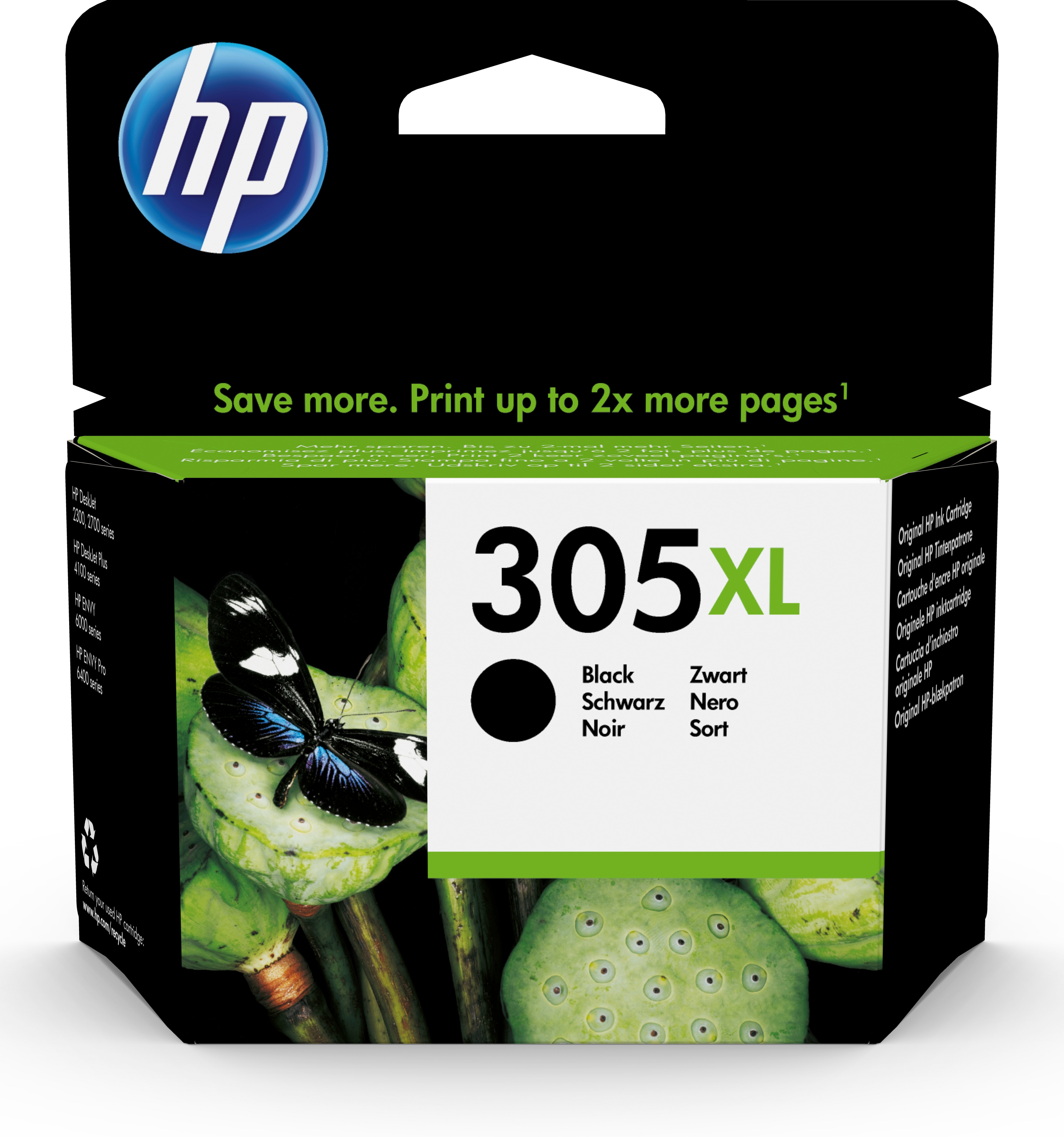 HP 305XL cartucho de tinta 1 pieza(s) Original Alt