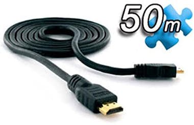 Biwond E-NUC Cable HDMI v1.4 50 Metros Negro