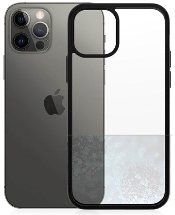 PanzerGlass Carcasa vidrio con borde de color iPhone 12 / iPho