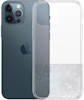 PanzerGlass Carcasa transparente vidrio templado iPhone 12 Pro