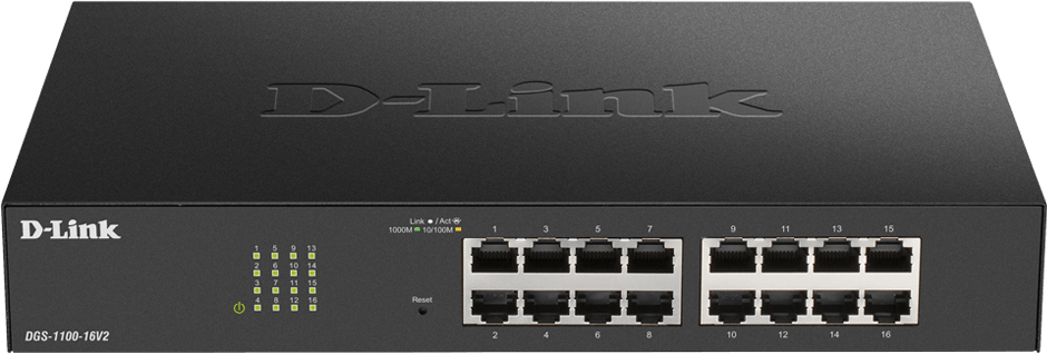 D-Link D-Link DGS-1100-16V2 switch Gestionado Gigabit Eth