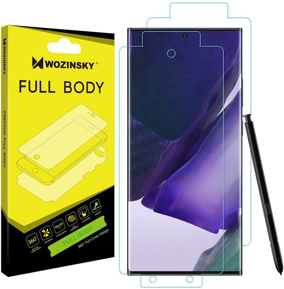 Pelicula Full Body Self-Repair 360 Full Coverage Film Galaxy Note 20 Ultra - Transparente