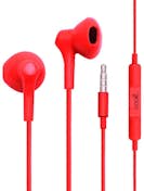 Cool Auriculares 3,5 mm COOL Bora Stereo Con Micro Rojo