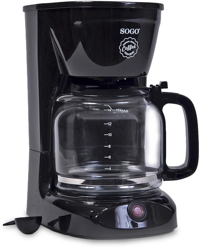 SOGO Cafetera de goteo 1,8L - CAF-SS-5640