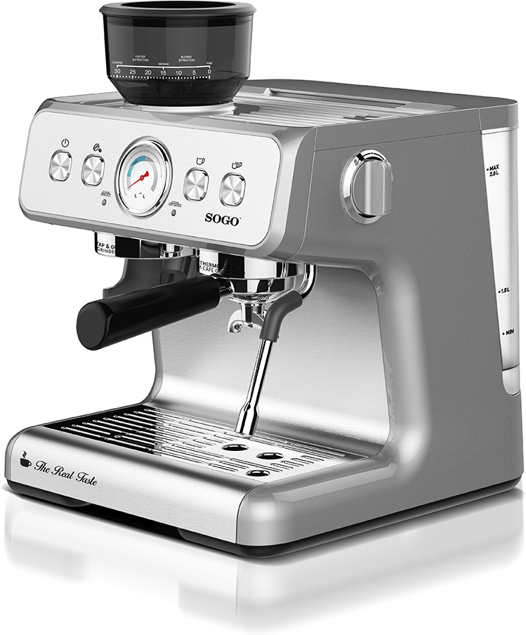 SOGO Cafetera expresso con molinillo - CAF-SS-5690