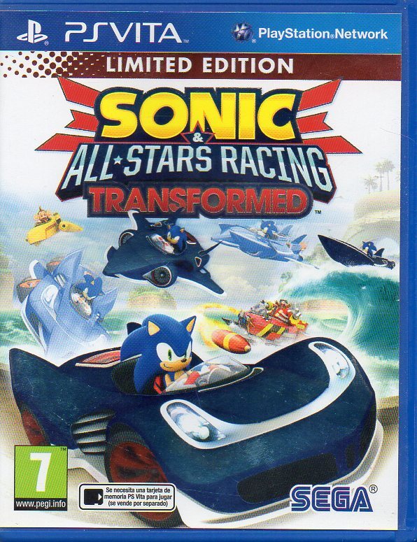 Sony Sonic & Sega All Star Racing Transformed - Edición