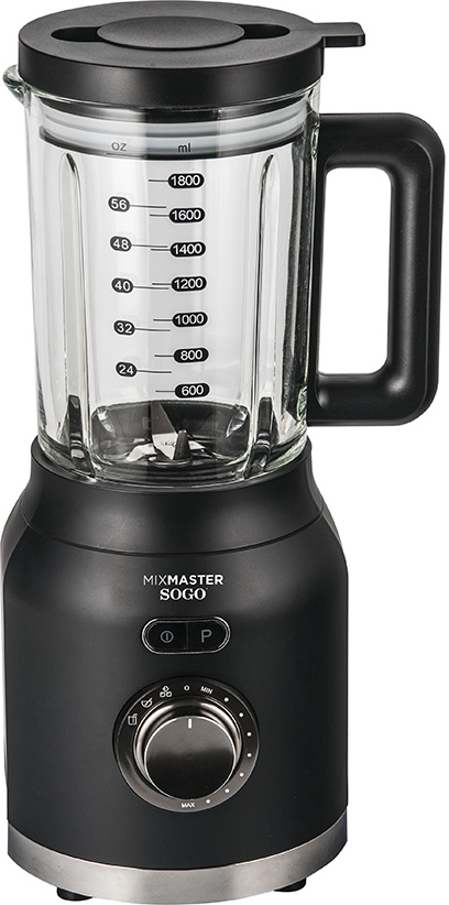 SOGO Batidora Mixmaster vaso cristal 1,8 L - 1200W - BA